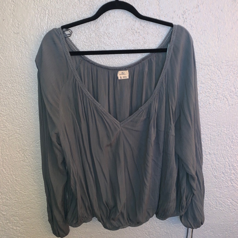 O’Neill flowy long sleeve top